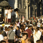 Participantes en la marcha de Madrid.