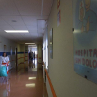 Área de la Unidad de Cuidados Paliativos en el hospital Monte San Isidro.