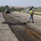 Imagen de archivo de las obras de acondicionamiento realizadas con anterioridad en la León-Benavente