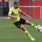 El defensa central Josema jugó como cedido en el Nástic de Tarragona desde enero. DL