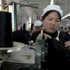 Las prendas textiles más elaboradas son los productos más baratos en China