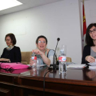 Participantes en la ponencia en la Universidad.