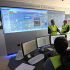 Sala de control de la planta de captura de CO2de la Ciuden.