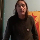 Fredi Bentanachs en el vídeo en que llama a una levantamiento y a tomar el Parlament.