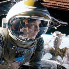 La actriz Sandra Bullock en una escena de la película ‘Gravity’.