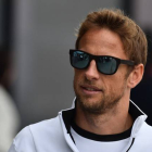El piloto de Fórmula 1 de McLaren-Honda, Jenson Button.