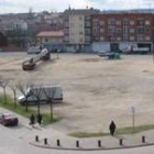 La imagen muestra al fondo parte de la avenida Madrid-La Coruña, en la que tuvo lugar la detención