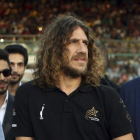 Carles Puyol en un evento en Pakistán.