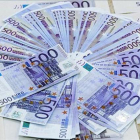 Billetes de 500 euros.