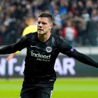 Luka Jovic fue una de las grandes revelaciones de la Bundesliga. RONALD WITTEK