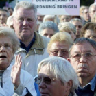 Manifestación de pensionistas alemanes en el 2003.