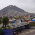 Perú. Lima. Las casas trepan por las laderas del Cerro San Carlos.ALFONSO GARCÍA