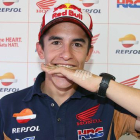 Marc Márquez, ya sin los puntos en la mano izquierda, dispuesto a dar lo mejor de sí en Phillip Island.