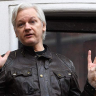 El creador de Wikileaks, Julian Assange. FACUNDO AGUIRREZABALAGA
