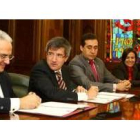 El director general del Catastro firmó el acuerdo de colaboración con el alcalde del Ayuntamiento