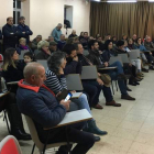 El secretario provincial del PSOE, Tino Rodríguez, ensalzó la figura de sus tres compañeros. DL