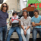 Imagen de los componentes de la banda catalana Stay, que llegan hoy a León de gira.