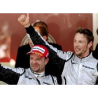Button y Barrichelo, hoy