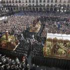 El acto central de la procesión de Viernes Santo, ‘El Encuentro’.