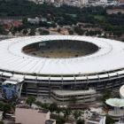 Aspecto general del reformado estadio Maracaná de Río de Janeiro.