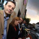 El periodista desgranó en su discurso los muchos motivos para sentirse orgullo de ser de Bembibre. ANA F. BARREDO