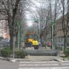 La reforma del bulevar de José Aguado, inserta en el plan municipal, ya ha comenzado