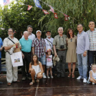 Integrantes de la primera expedición y autoridades locales y provinciales conformaron la foto de familia al final del acto, después de pronunciar los discursos. MARCIANO PÉREZ