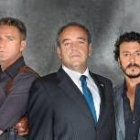 Juanjo Artero, Tito Valverde y Marcial Ávarez, los actores protagonistas de «El comisario»