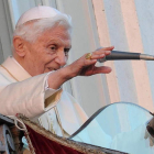 El papa emérito Benedicto XVI en una foto de archivo. ETORE FERRARI