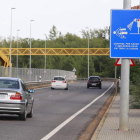 Los carteles advierten en diferentes puntos de la ciudad.