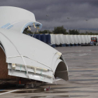 Recinto de las instalaciones de Vestas que cambiarán de titular en breve. JESÚS F. SALVADORES