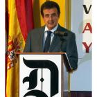 José Luis Ulibarri, presidente de DIARIO DE LEÓN durante el discurso.