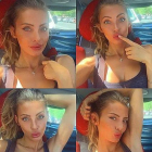 Uno de los montajes fotográficos que Alessia Tedeschi ha colgado en su cuenta de Instagram.