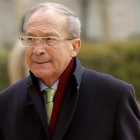 El empresario Plácido Vázquez, a su salida de la Audiencia Nacional este viernes.