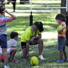 Varios niños participan en una de las actividades de Cima, en imagen de archivo. ANA F. BARREDO