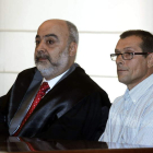 Imagen del acusado, ayer, en la primera jornada del juicio que se celebra en Valladolid.