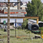 Instalaciones donde ahora se guardan los trenes. RAMIRO