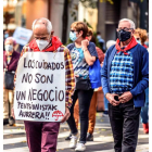 Manifestación de pensionistas en Bilbao. JAVIER ZORRILLA