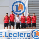 Ferrero, Sergio, Llamas, Fercho y Raúl son los primeros jugadores del proyecto 2014-2015.
