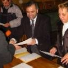Un momento de la entrega de diplomas del curso