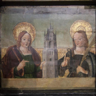 Una de las doce tablas que ha restaurado en León el Centro para la Conservación del Patrimonio Diocesano.