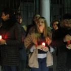 Protesta en Sant Adrià por el crimen machista.