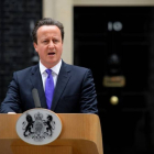 David Cameron, a las puertas de Downing Street, el pasado mayo.