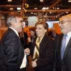 María José Salgueiro y el diputado de Turismo de León, Avelino Vázquez.