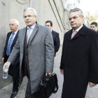 El juez Garzón a su llegada al Tribunal Supremo.