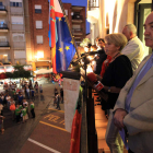 La pregonera Ángeles Merayo rememoró junto al alcalde Manuel Otero viejos tiempos.
