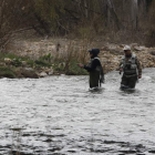 La temporada de pesca se ha iniciado con buen pie en los ríos de la provincia leonesa. MARCIANO PÉREZ