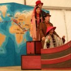 Una escena de la obra a cargo de Teatro Mutis.