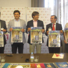 Emilio Orejas presidió la presentación del campeonato.