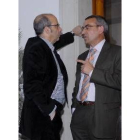 Francesc Baltasar, con el presidente de la Diputación de Lérida